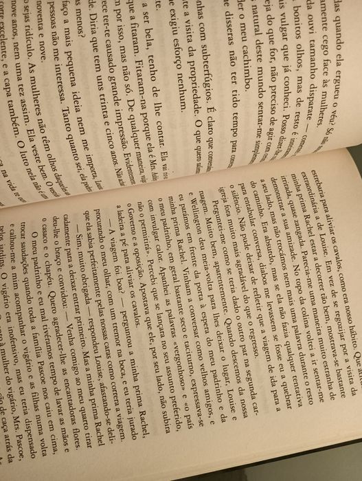 A Minha Prima Rachel	de Daphne Du Maurier; Novo!!