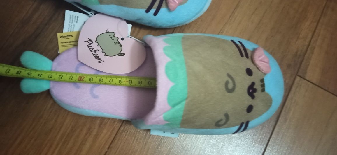 Nowe kapcie Pusheen 38 syrenka