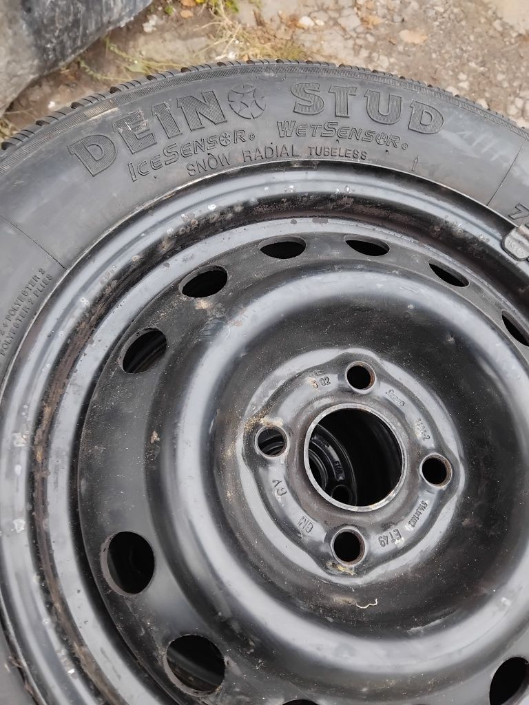 Шины Kumho R14 195 65 и диски GM комплект 4 шт.