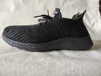 Sneakersy buty sportowe czarne nr 40
