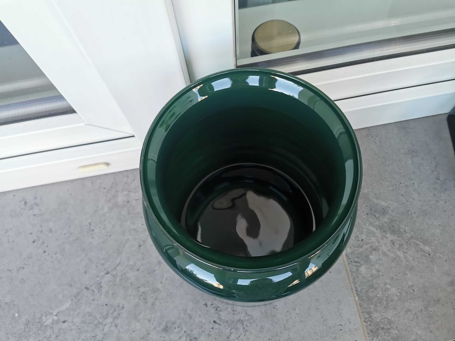 Wystrój okna na parapet wazon nowy duży