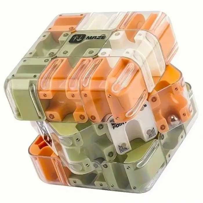 Головоломка-лабиринт куб, Игрушка лабиринт, Головоломка в виде куба