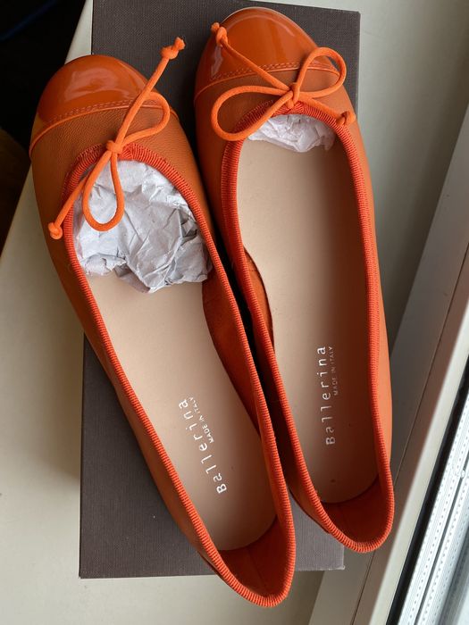 Балетки Ballerina натуральная кожа