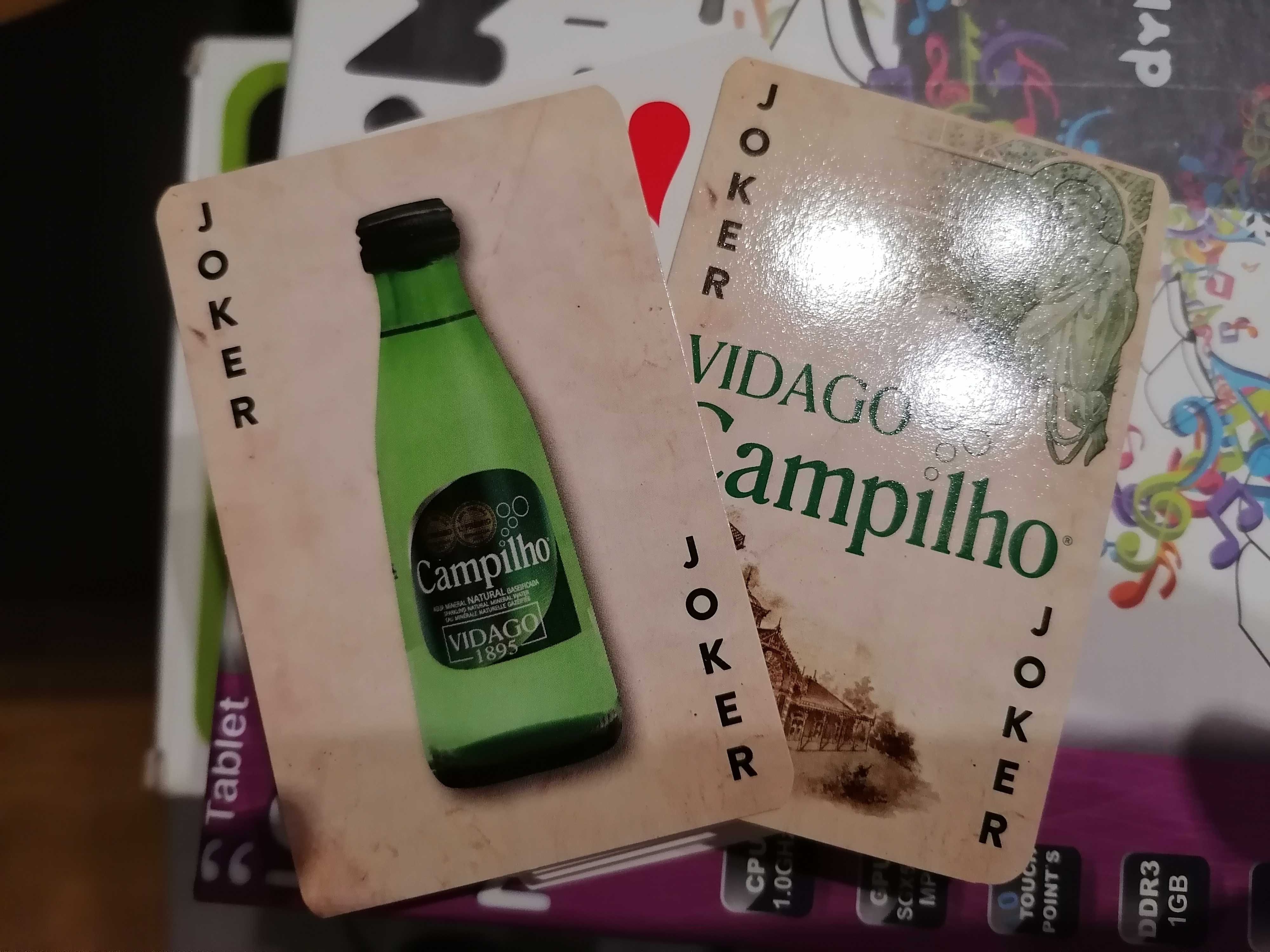 Baralho de cartas Vidago - Campilho
