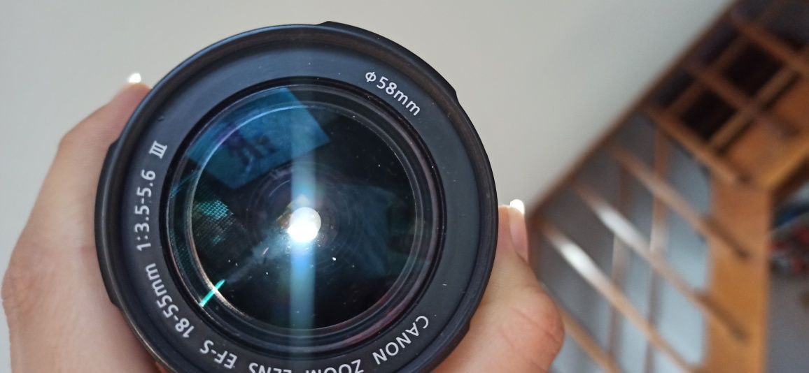 Canon 1300D com Objetiva 18-55mm