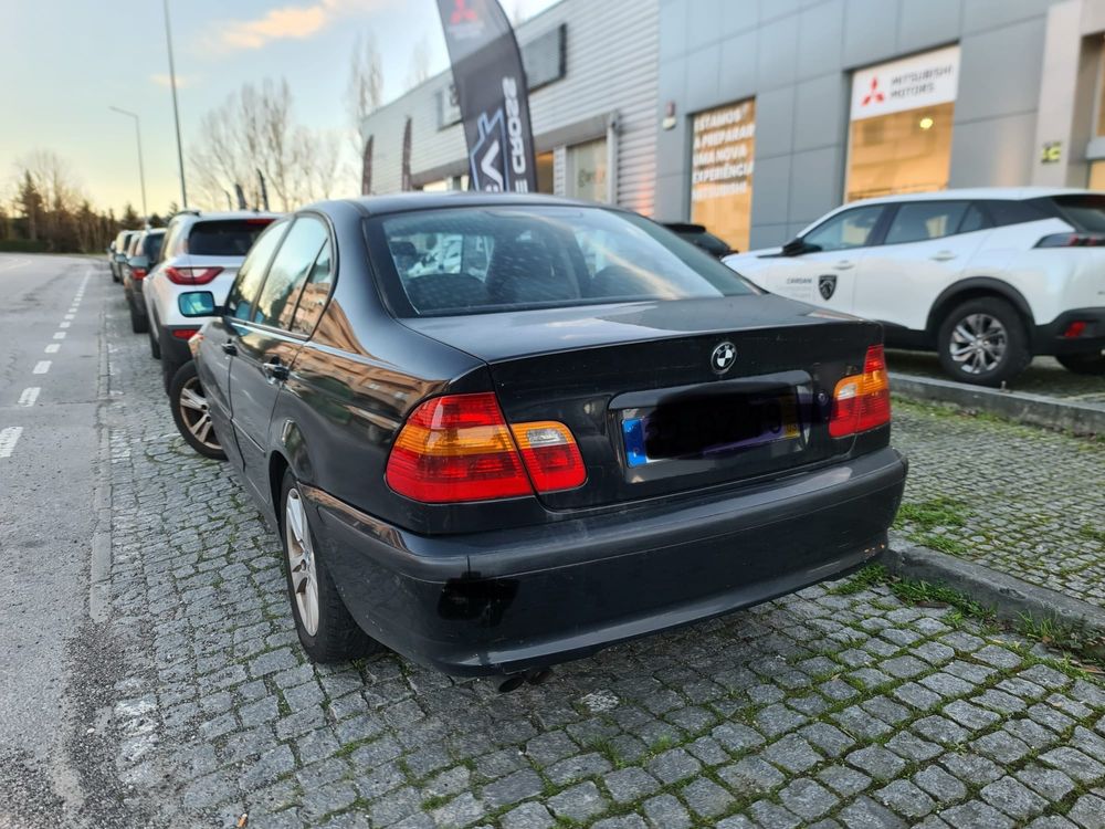 Bmw 325 i Preto Gasolina/Gas