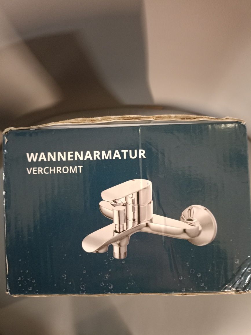 Nowa Bateria do wanny ścienna FRESNO