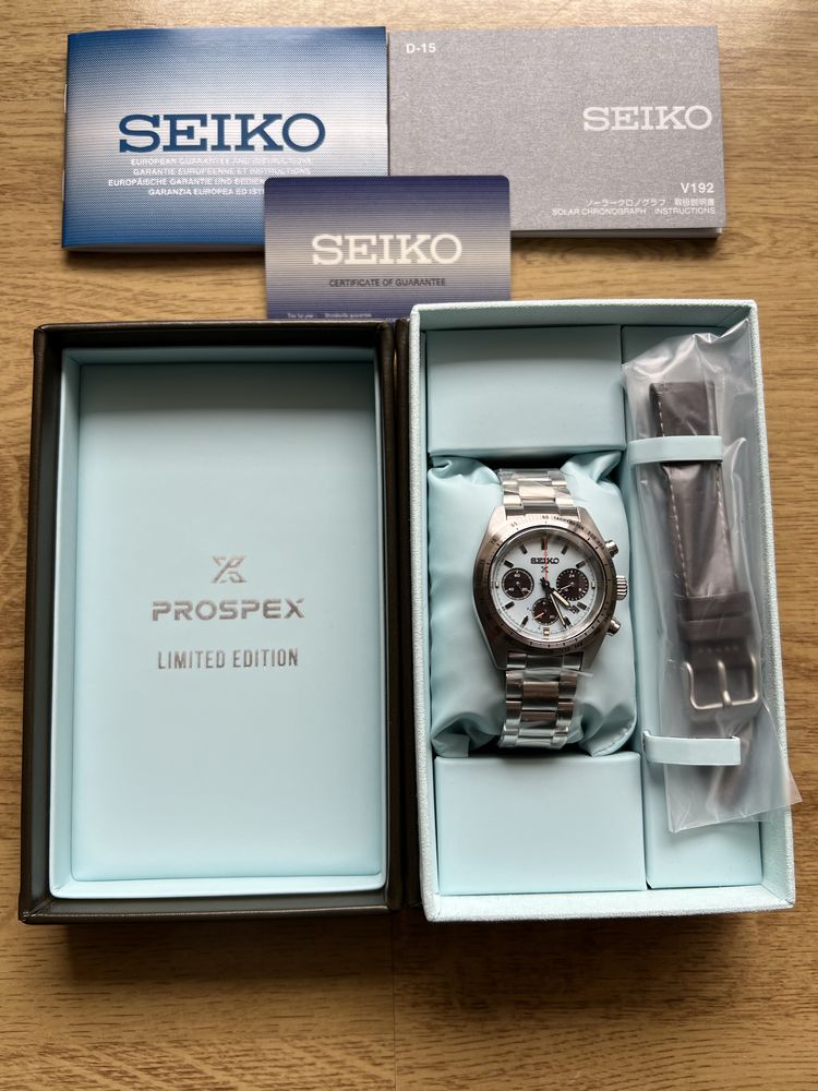 Okazja zegarek SEIKO Limited Prospex Land Speedtimer SOLAR SSC937P1