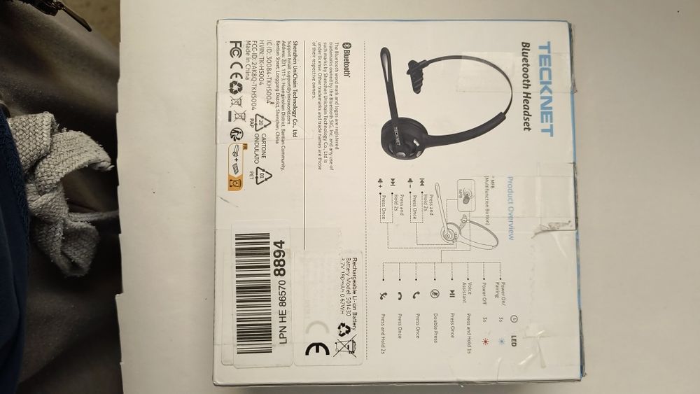 Słuchawka Bluetooth TeckNet TK-HS004 – powystawowa