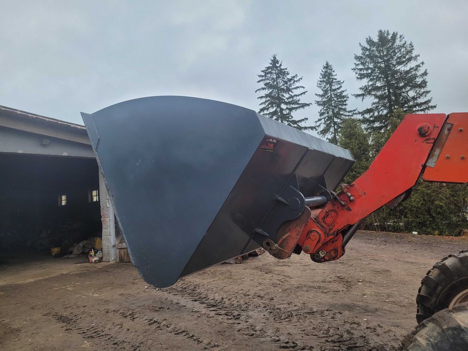 Łycha łyżka objętościowa do zboża do ładowarki teleskopowej/ ciągnika