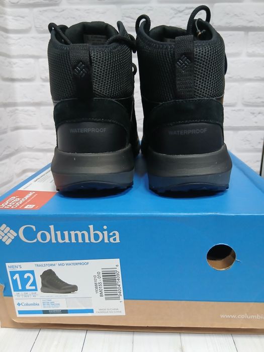 Трекінгові кросівки Columbia  Trailstorm Mid Waterproof BM0155 Чорний