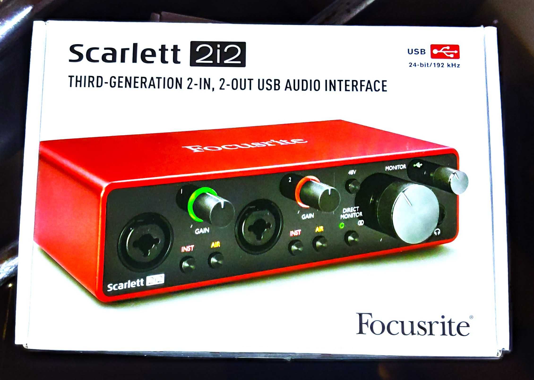 Focusrite Scarlett 2i2 3Gen