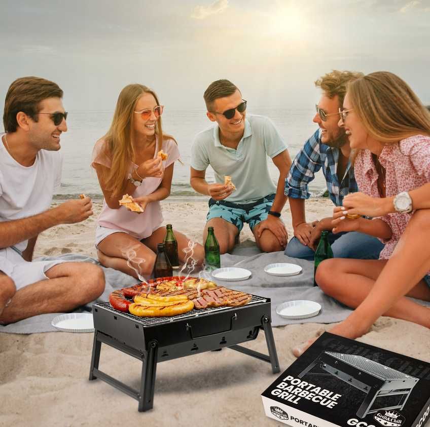 Grill węglowy Five-Star Grill&Chill 34 x 26 cm