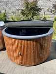 Balia Ogrodowa Wyposażona Z Masażami Jacuzzi Dżakuzi Ogrodowe 200 cm