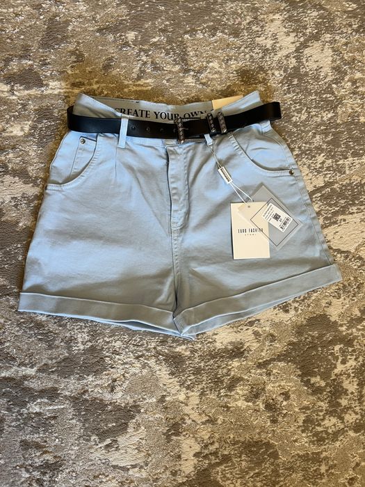 жіночі блакитні шорти