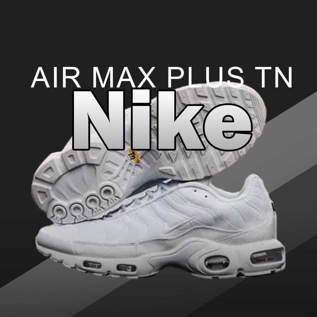 Мужские кроссовки Nike Air Max Plus Tn White 40-45 найк аир Хит продаж