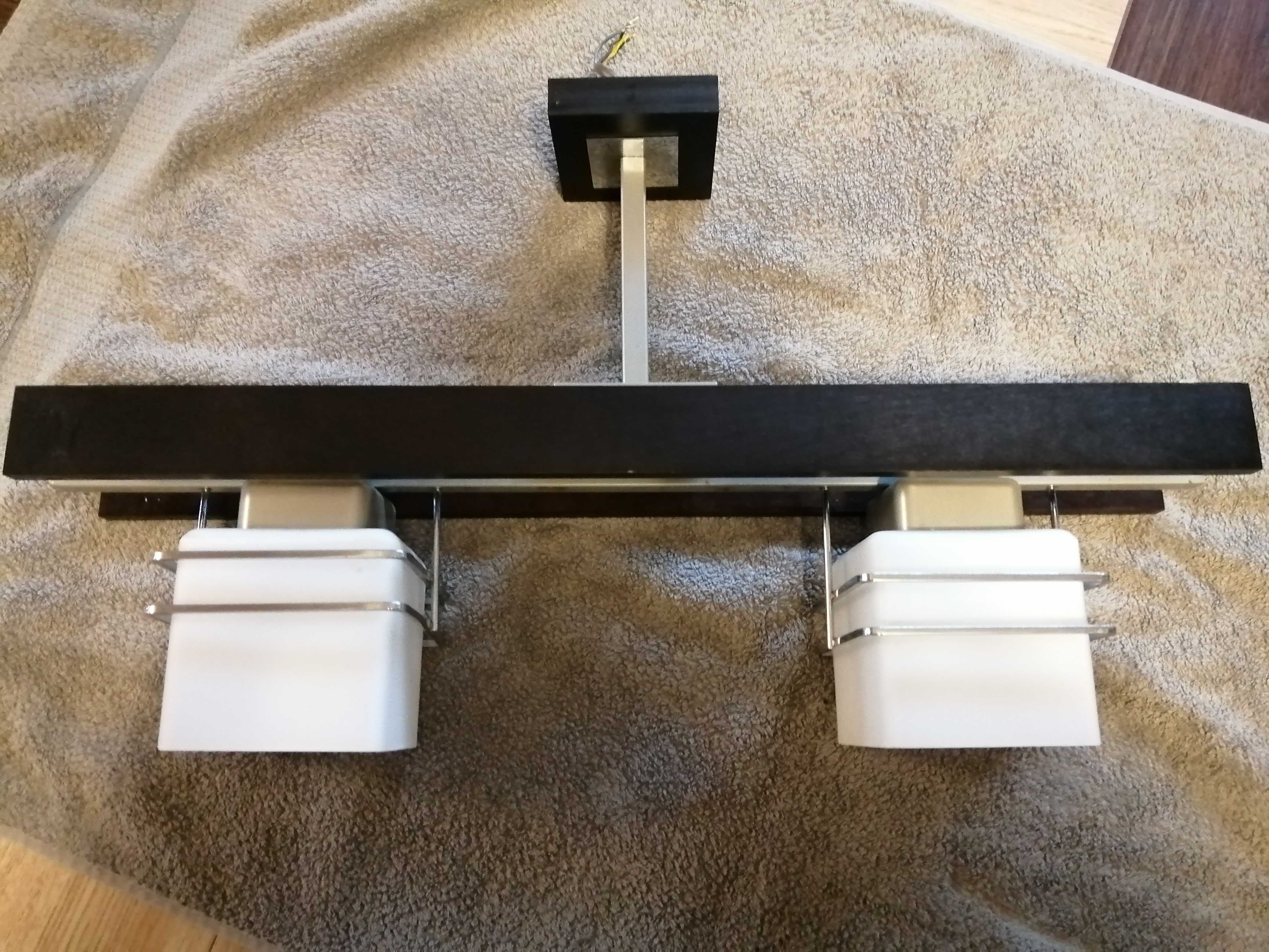 Żyrandol, lampa sufitowa, 2 żarówki