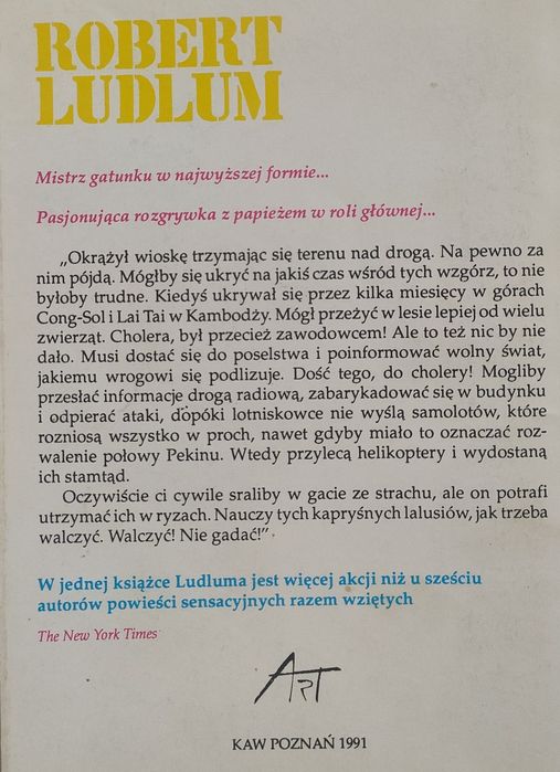 Robert Ludlum 11 tytułów
