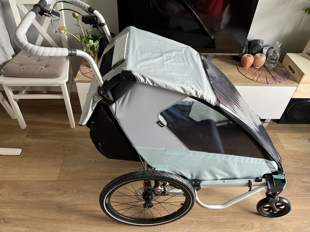 Nowy wozek rowerowy przyczepka leggero enso complete nie thule chariot