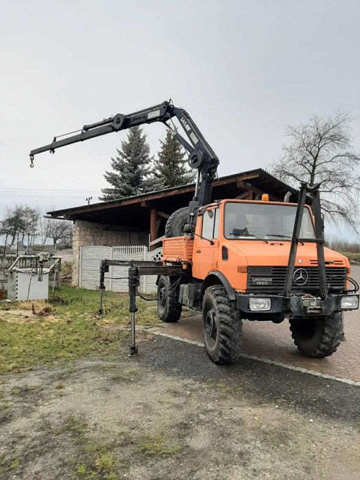 Mercedes Unimog 1650 4x4 HDS+kosz