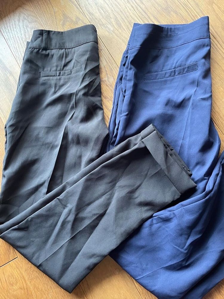 Штани брюки сині 34 36 xs s