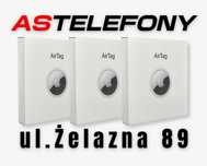 Lokalizator Apple AirTag 100zł Żelazna 89 W-wa