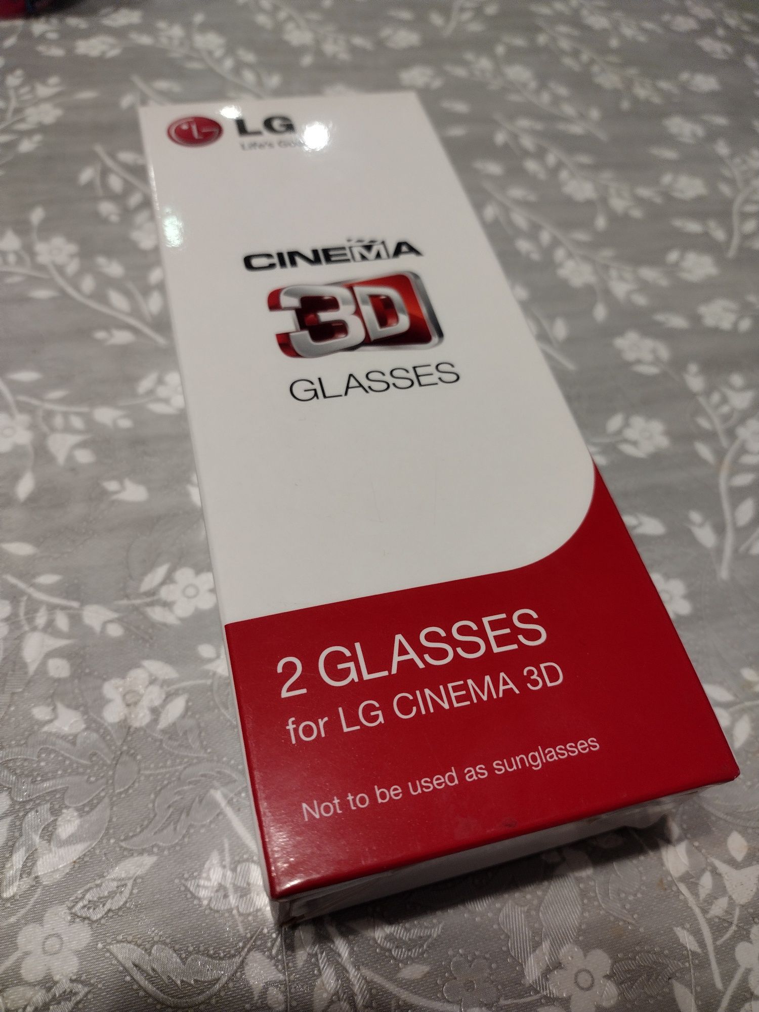 Okulary 3D LG cinema glasses