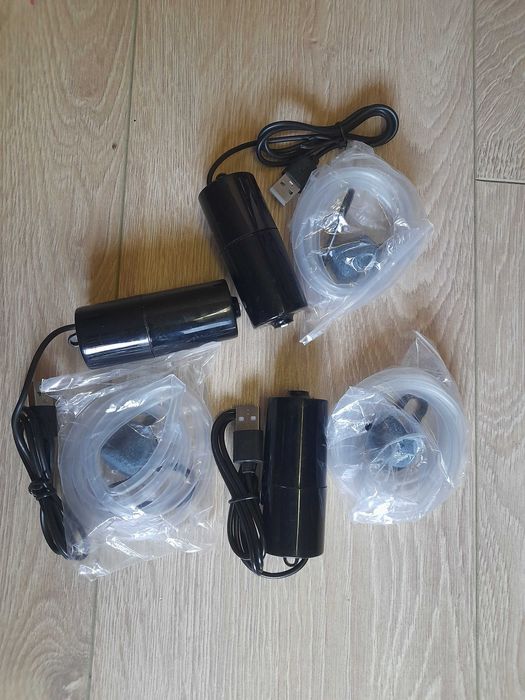 Компрессор для акваріума  USB від павербанка