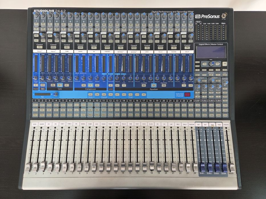 Mesa som - Presonus Studio live 24.4.2