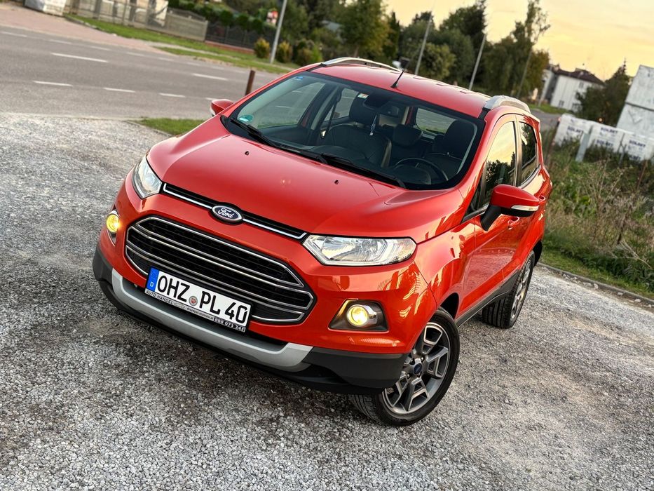 Ford EcoSport Benzynka*LED*Klimatronic*Alu 17”*Super STAN*z Niemiec*OPŁACONY*