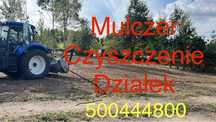 Mulczer koparka zrywak rębak, wycinka, szambowoz zamiatarka