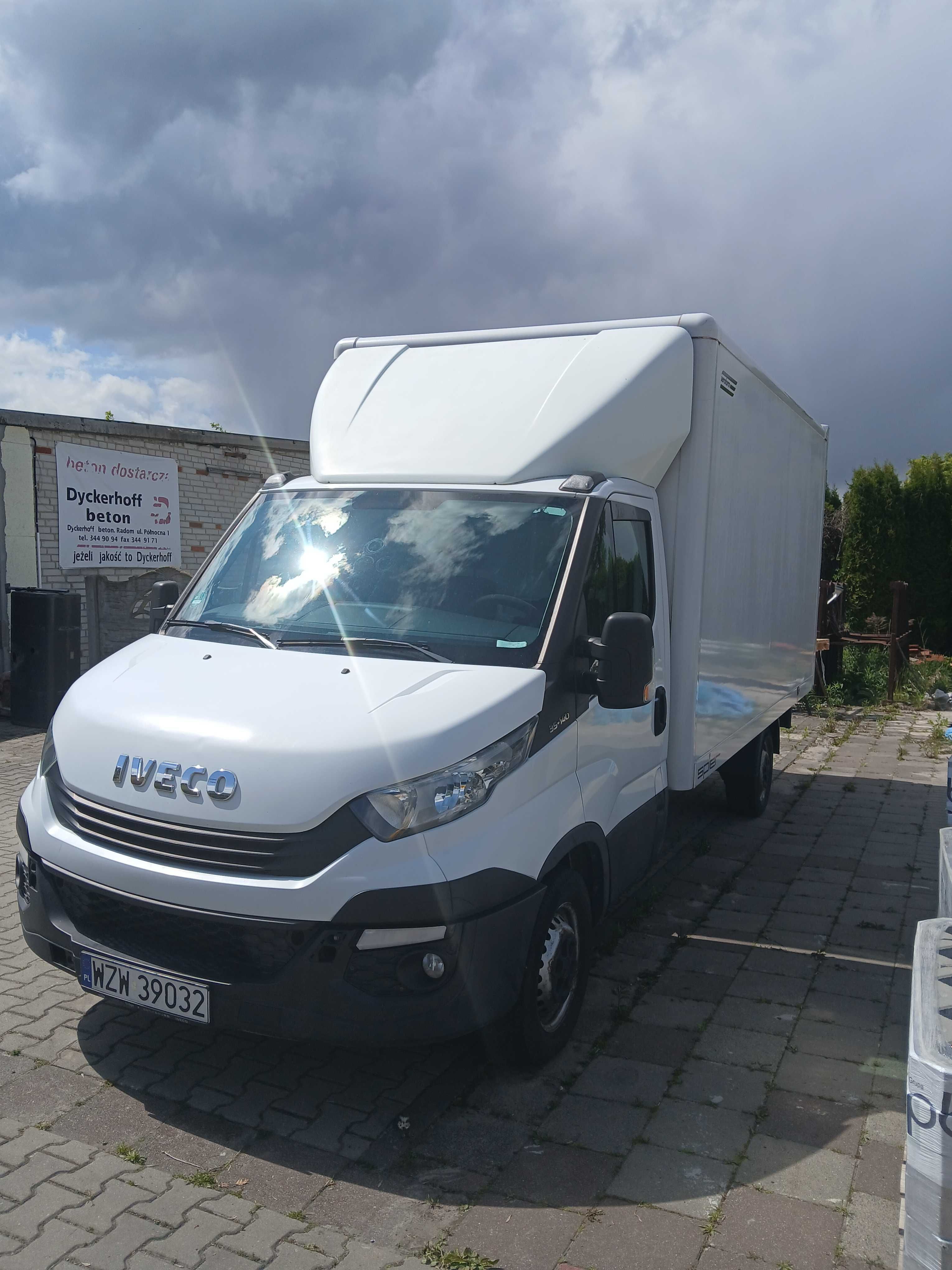 Iveco daily 2.3 diesel klima tempomat   kontener 2017 r  polecam