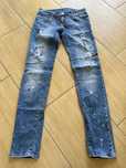 Modelujace jeansy, biodrowki Dsquared rozmiar S