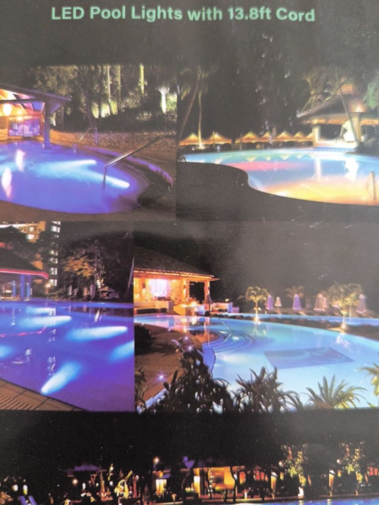 LED para piscina Novo