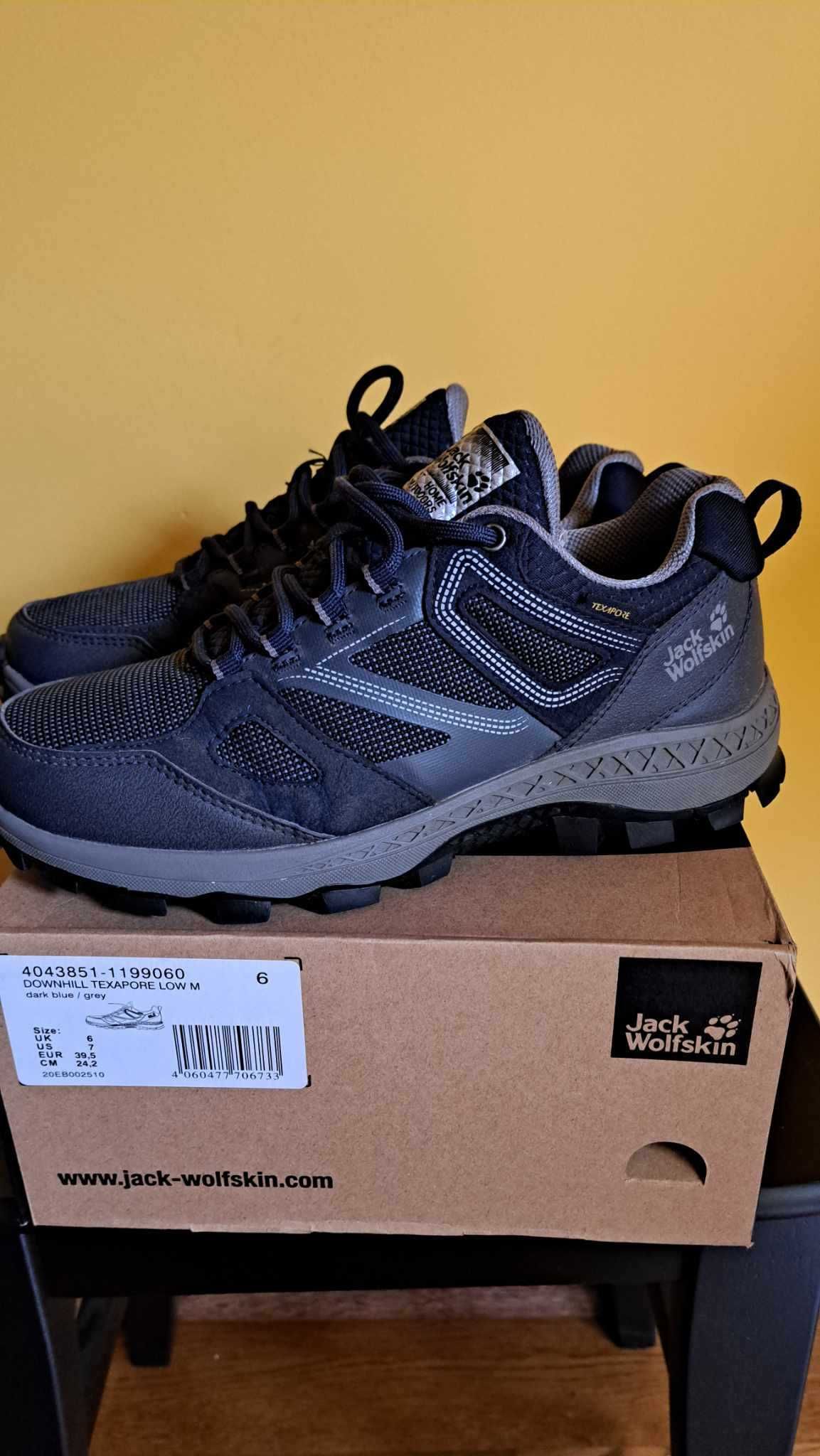 Buty trekkingowe Jack Wolfskin Downhill,  rozm. 39,5, jak nowe