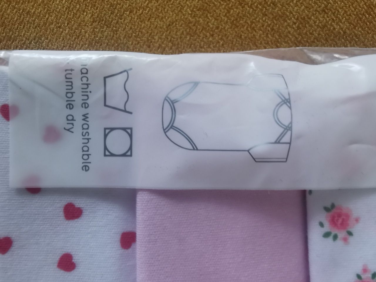 Body z krótkim rękawem Primark 7-pak, rozmiar 62