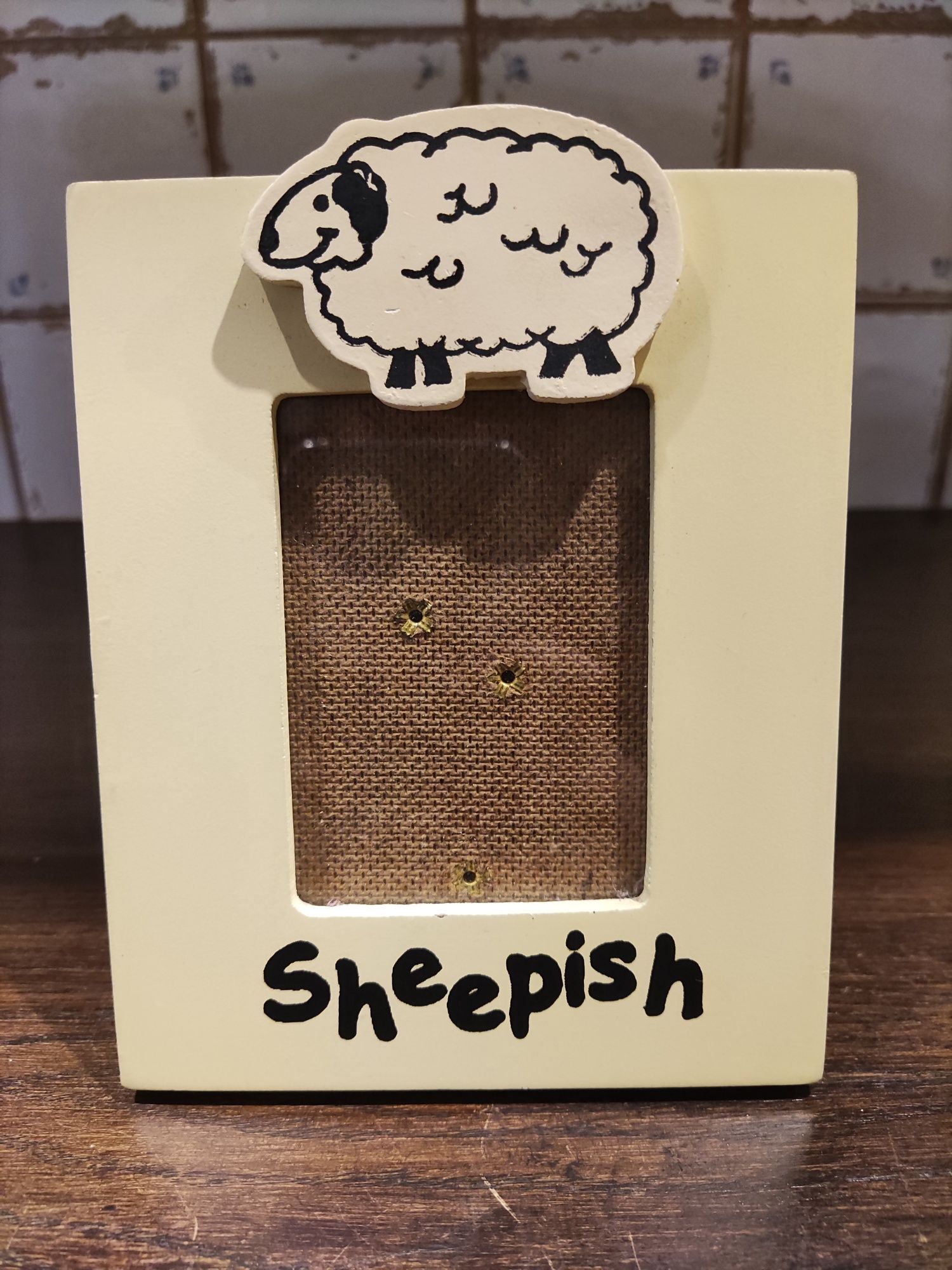 Ramka na zdjęcie owieczka