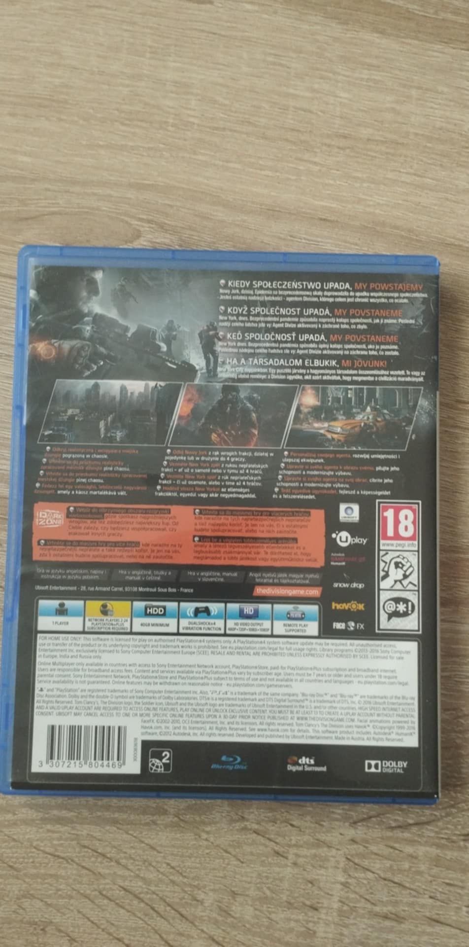 The Division. PS4/PS5. Wersja Polska.