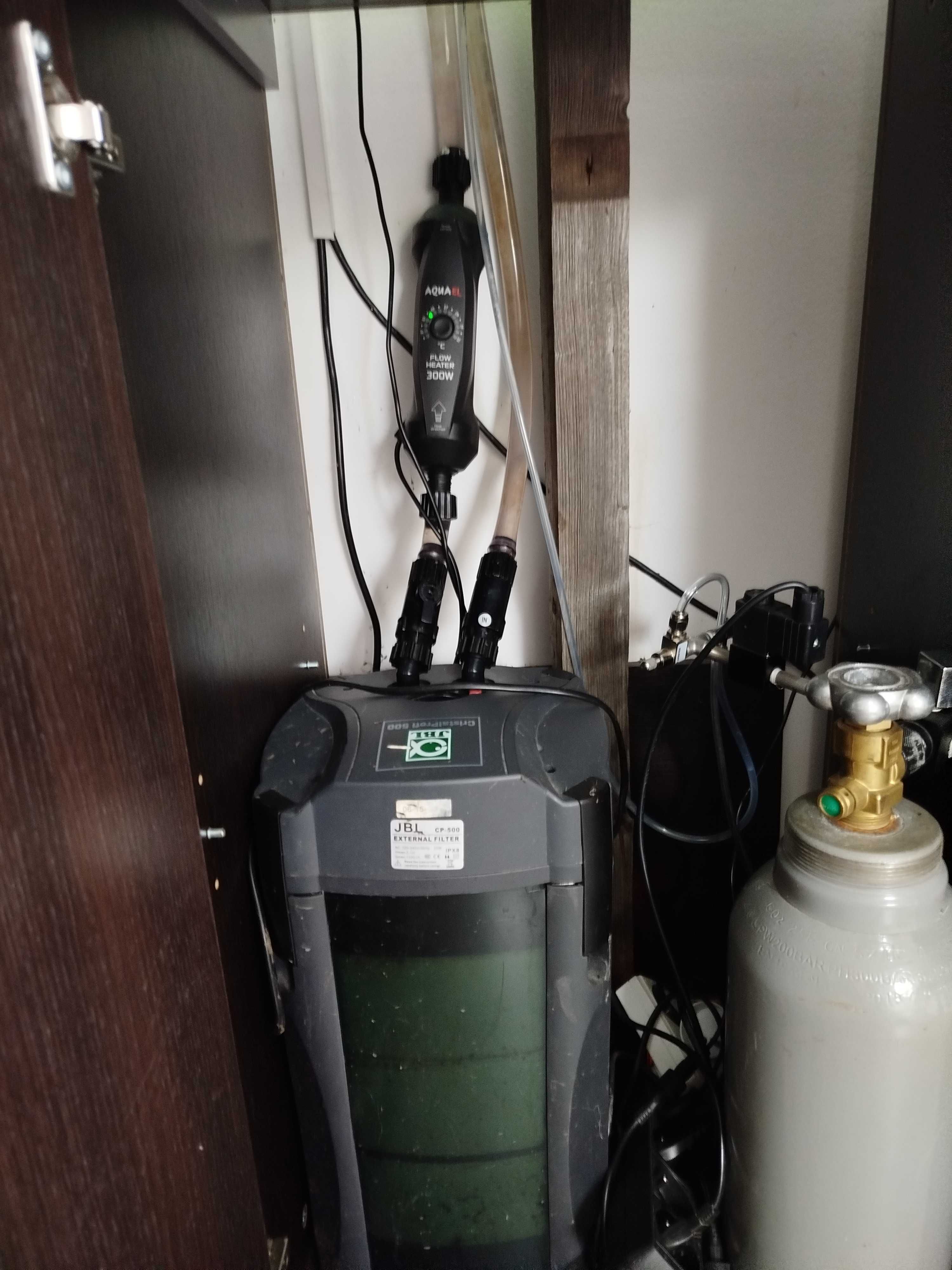 Akwarium optiwite 60x35x40 full zestaw z życiem