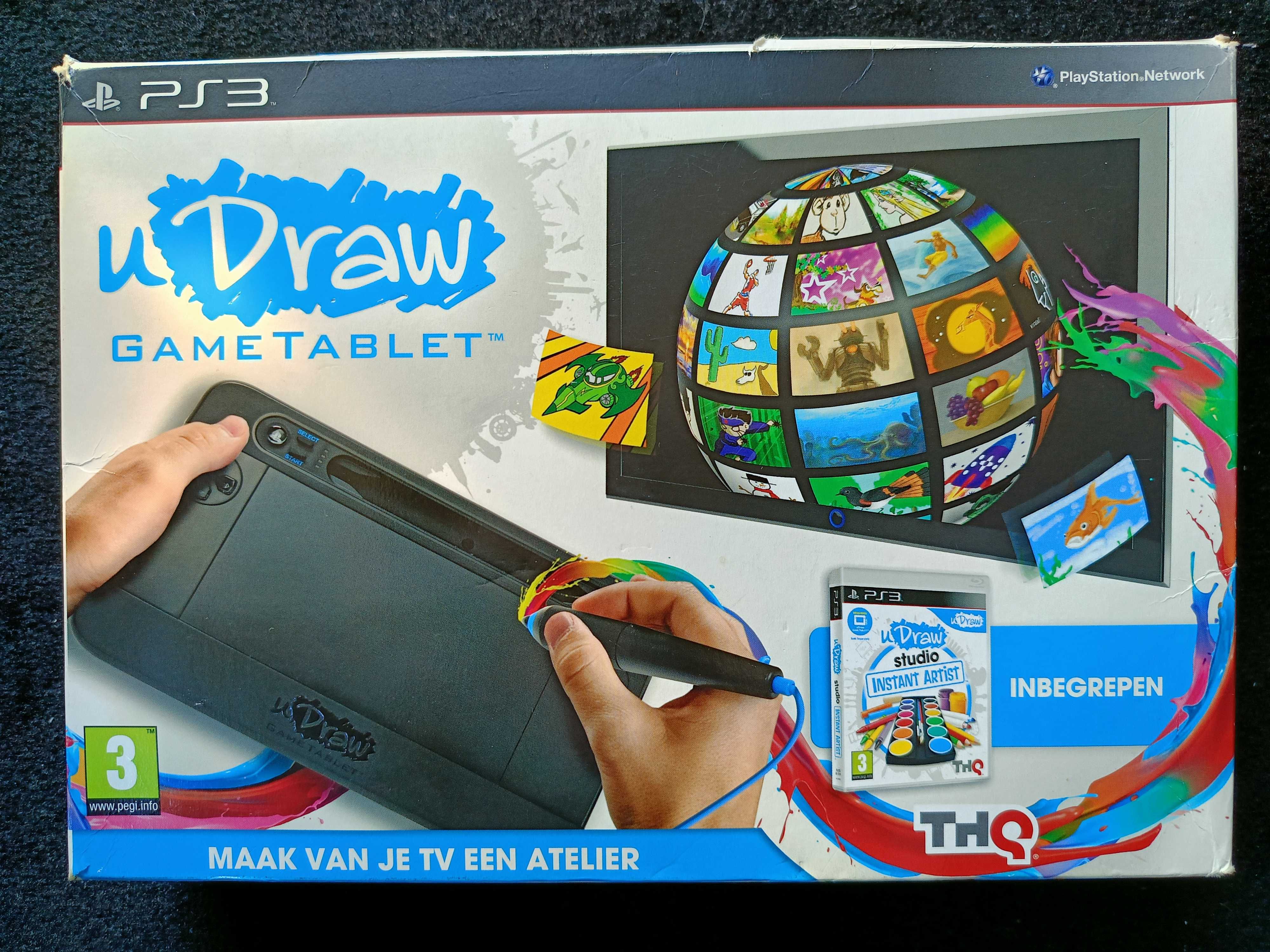 tablet  UDraw PlayStation 3 PS3 + dysk Instant Artist Studio