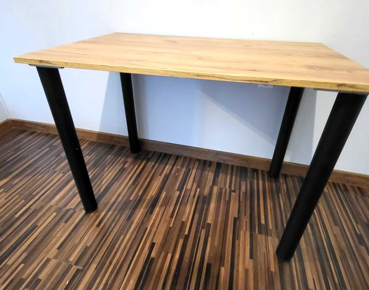 Stoły 5 szt Craft Złoty Beton 100x60 wys.73 cm