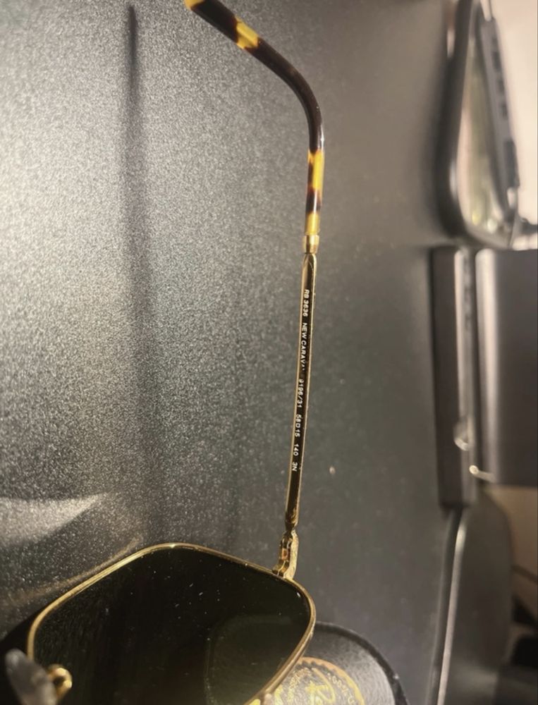 rayban new caravana golden