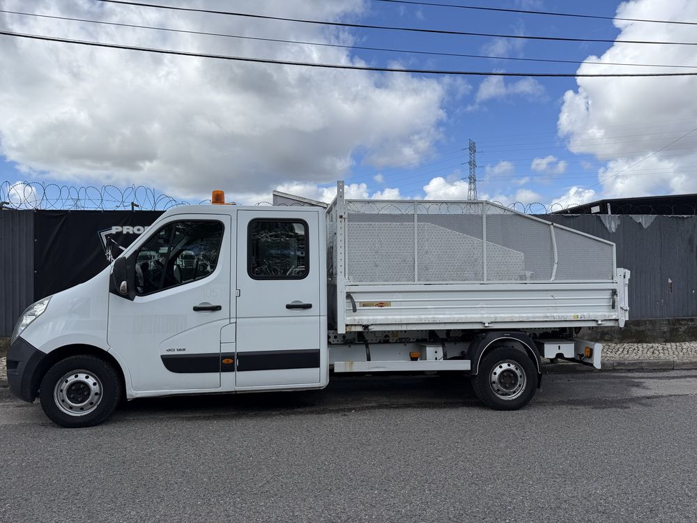 RENAULT MASTER 2.3 125cv 7LUG BASCULANTE ###OPORTUNIDADE###