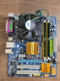 Płyta główna Gigabyte GA-G31M-ES2L z procesorem Q6600 + DDR 2 szt