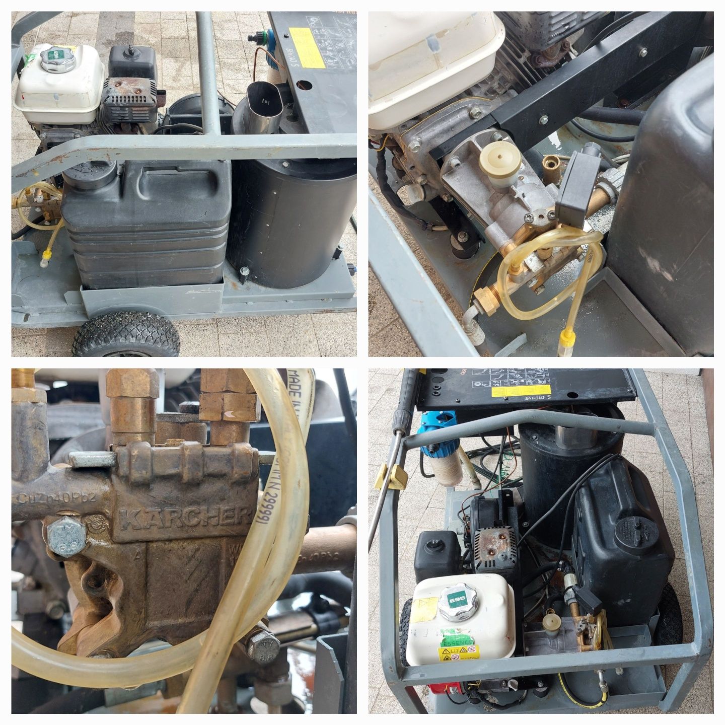 Myjka ciśnieniowa spalinowa Karcher HDS 801 B ciepłowodna
