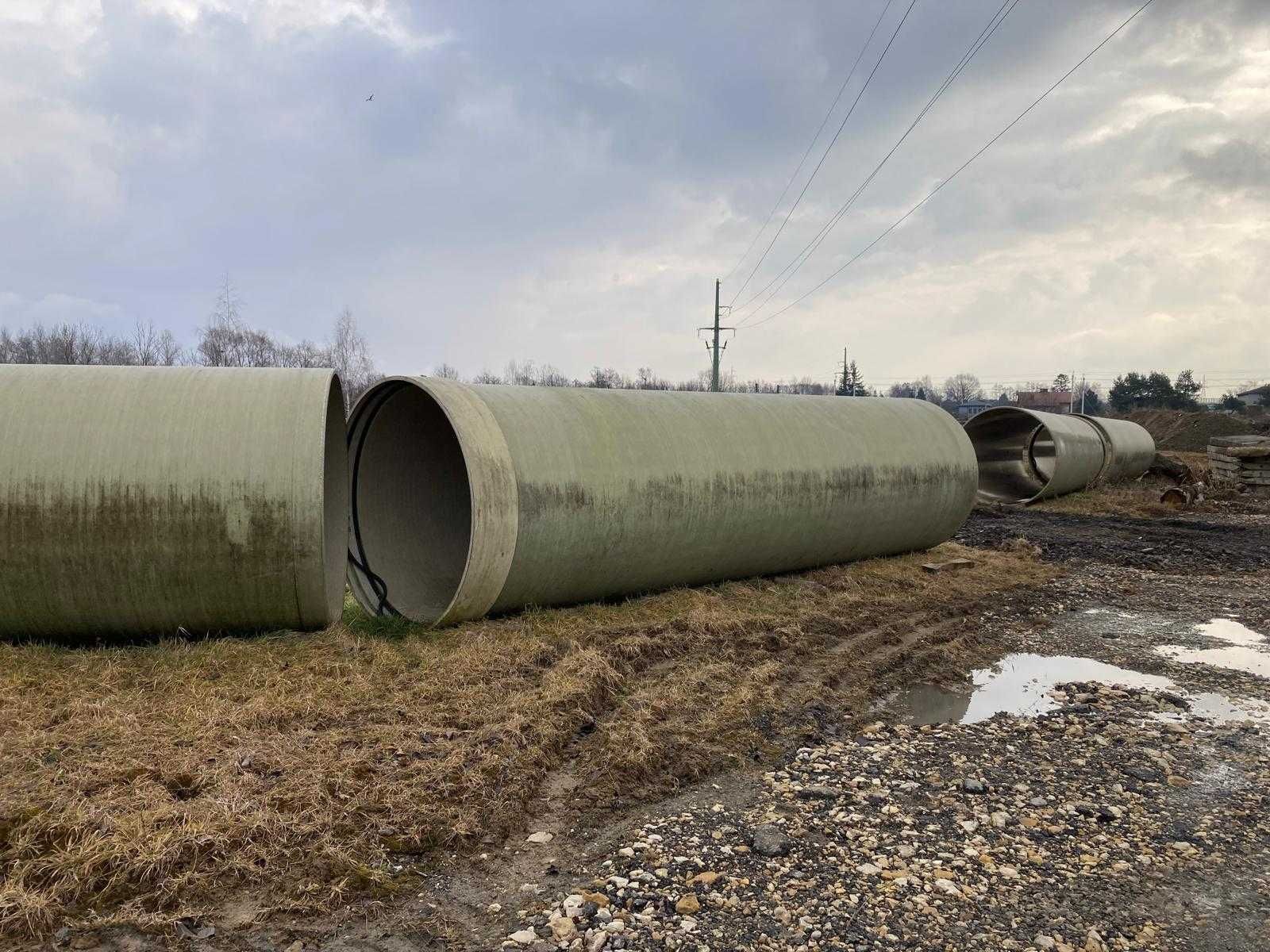 Rury przepustowe 1550x30x6000mm, tworzywo
