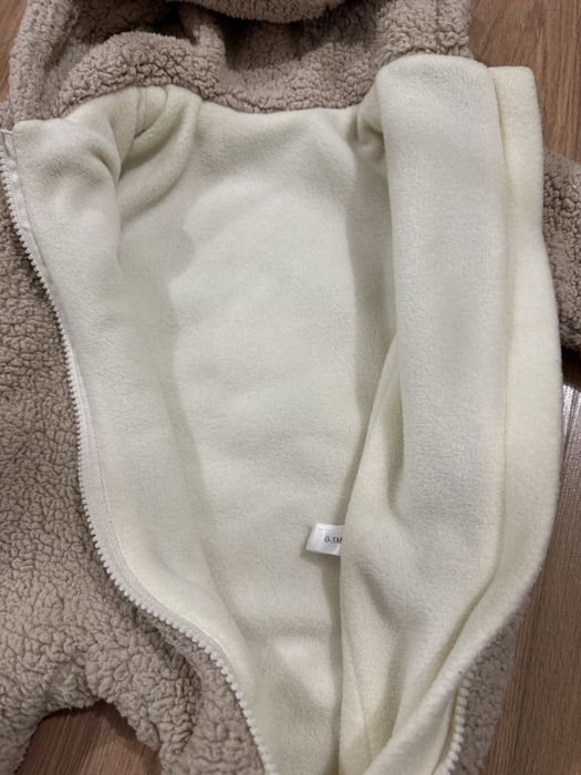 Комбинезон Боди Человечек на флисе 0-3 міс 62