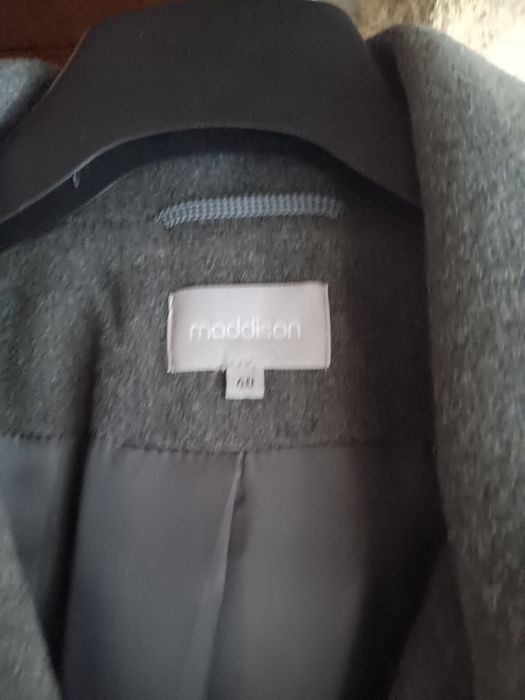 Sobretudo de caxemira e lã