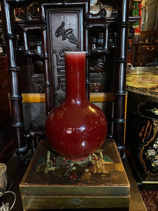 Jarra Porcelana Chinesa Séc XVIII 29 cm