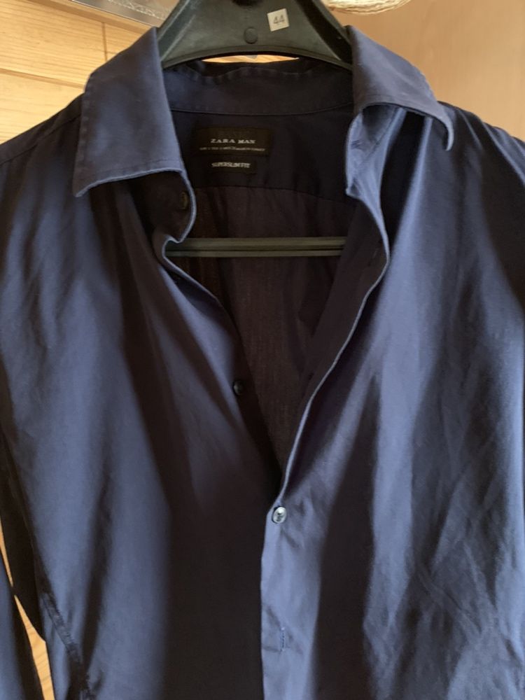 Рубашка Zara super slim свитер кофта вещи Италия